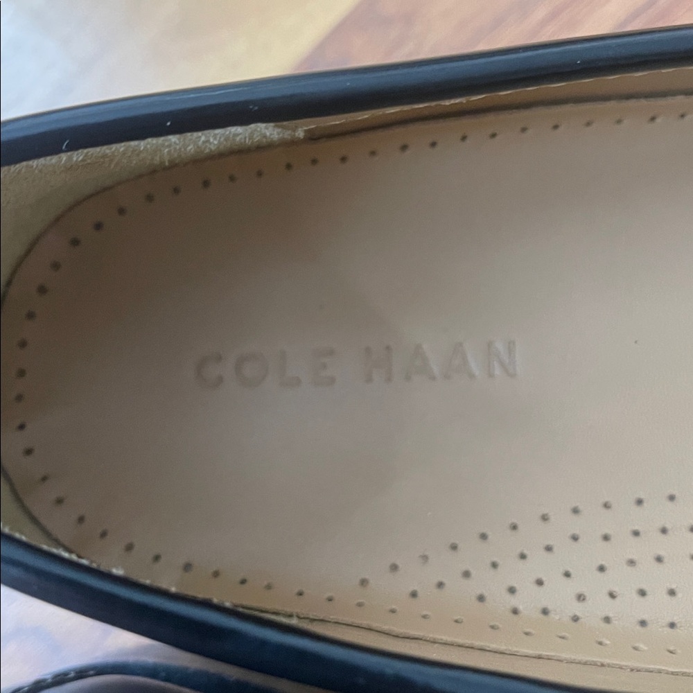 Cole Haan Black Pinch Penny Loafers - Size 11D - Picture 8 of 10